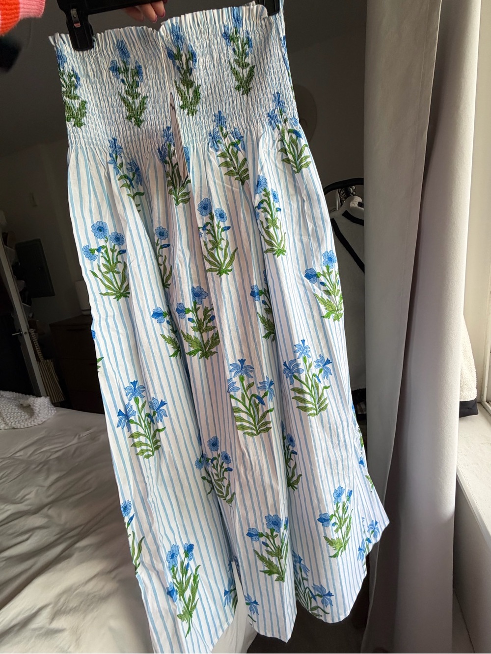 Pink City Prints Lily Stripe Alba Skirt - Size M/L - Picture 7 of 10